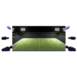 MasterCam FVV: Robust Registration of Multiview Sports Video to a Static High-Resolution Master Camera for Free Viewpoint Video